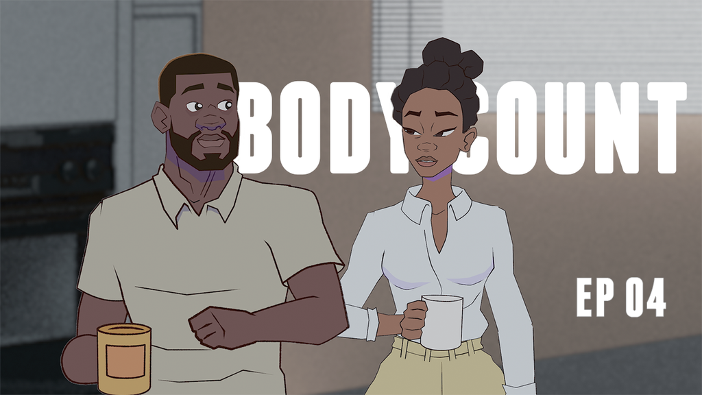 Body Count Web Series Thumbnail image from episode 04 Copyright Lightbulbs and Lazers Animation